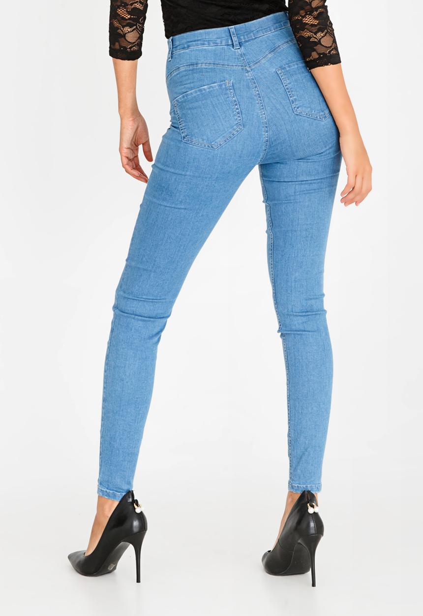 SISSY BOY - Franke High Rise Shaper Jegging Mid Blue