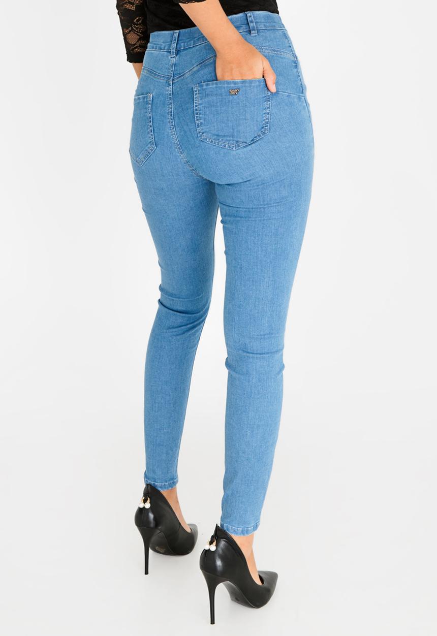 SISSY BOY - Franke High Rise Shaper Jegging Mid Blue