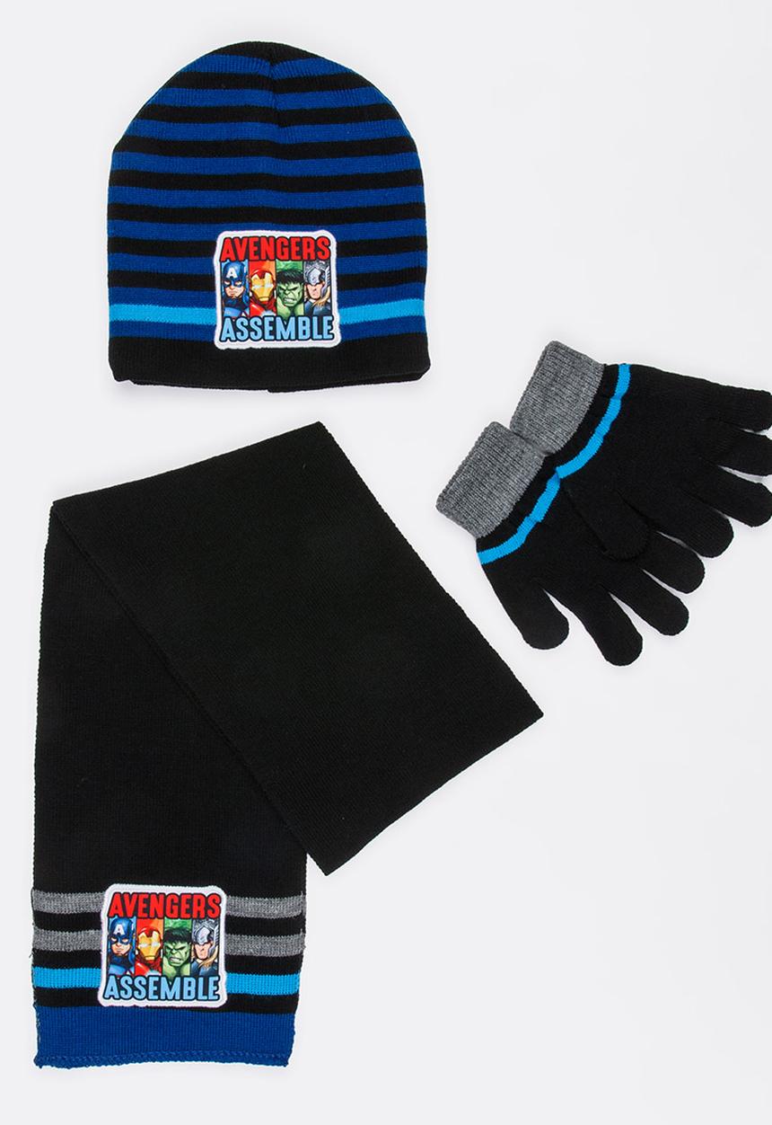 Character Fashion - The Avengers 3 Piece Winter Sets Multi-colour