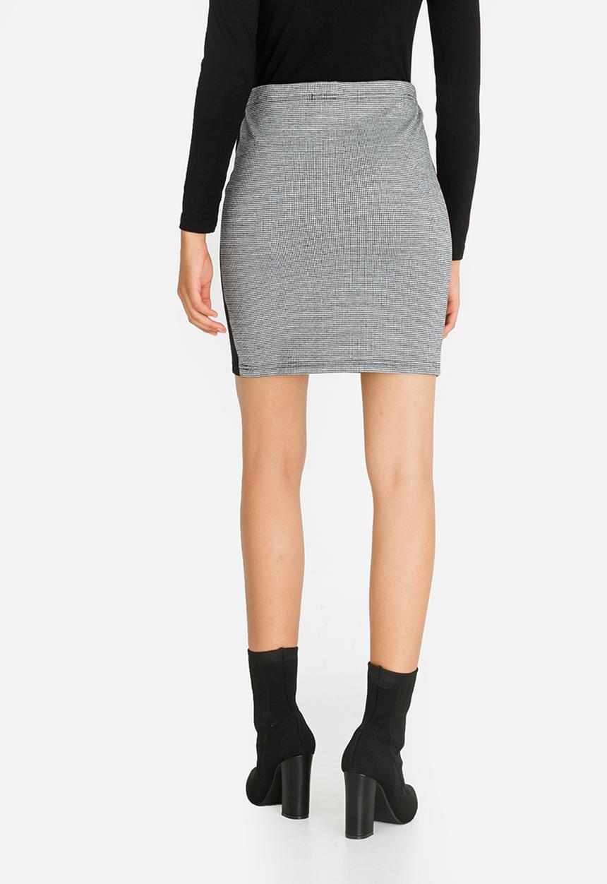 Kate Jordan - Pencil Skirt Black and Grey