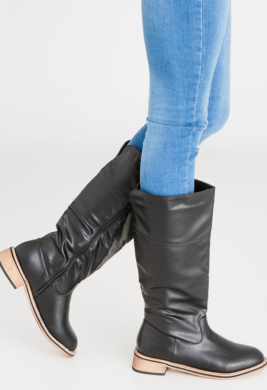 Jada - Knee-length Boots Black