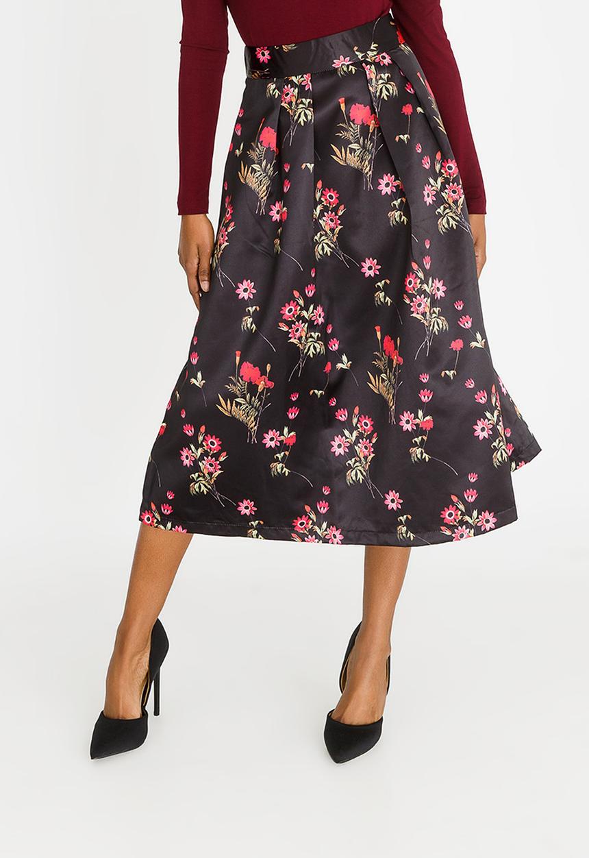Revenge - Midi Skirt Black