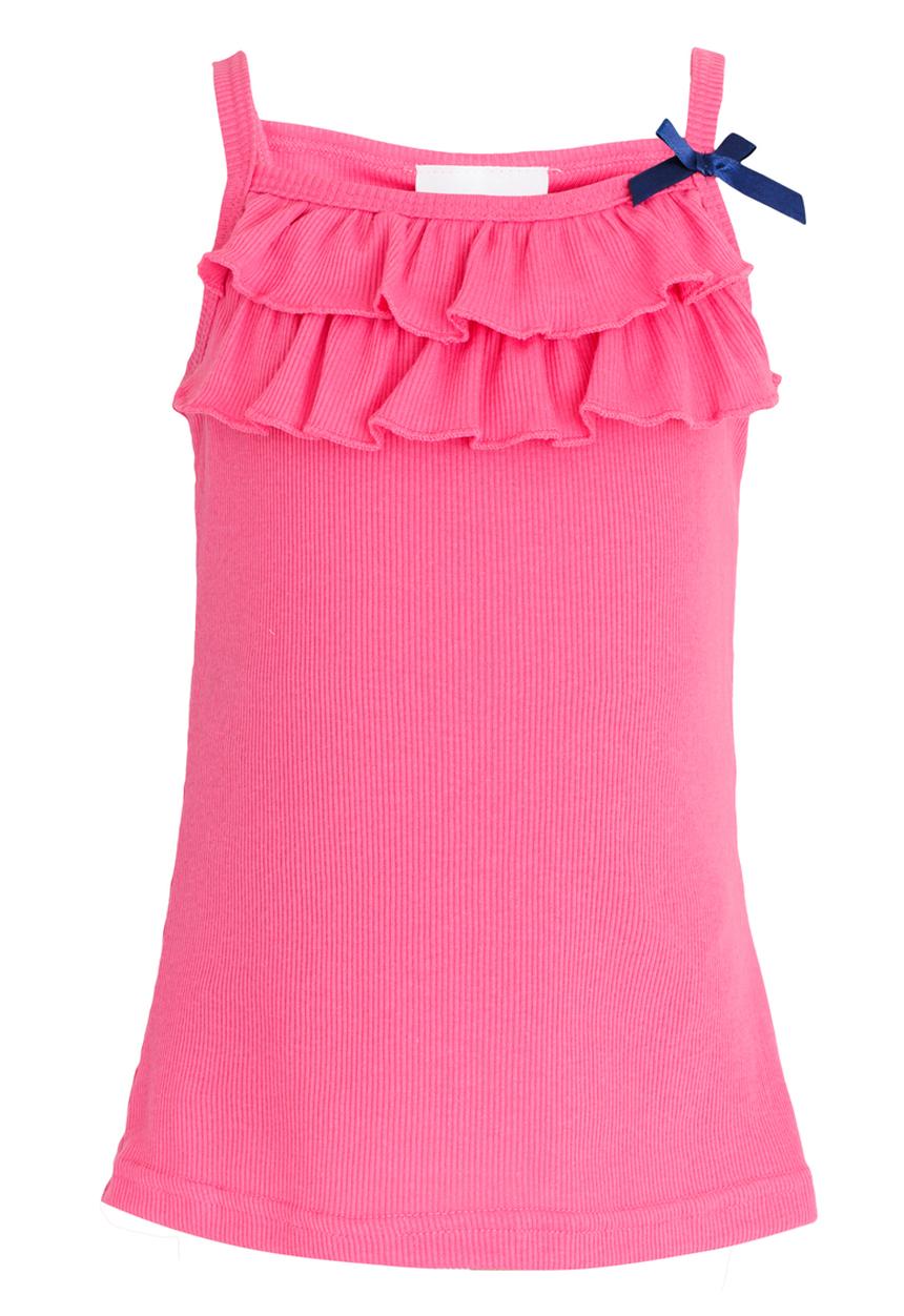 Pop Candy - Ruffle Vest Dark Pink