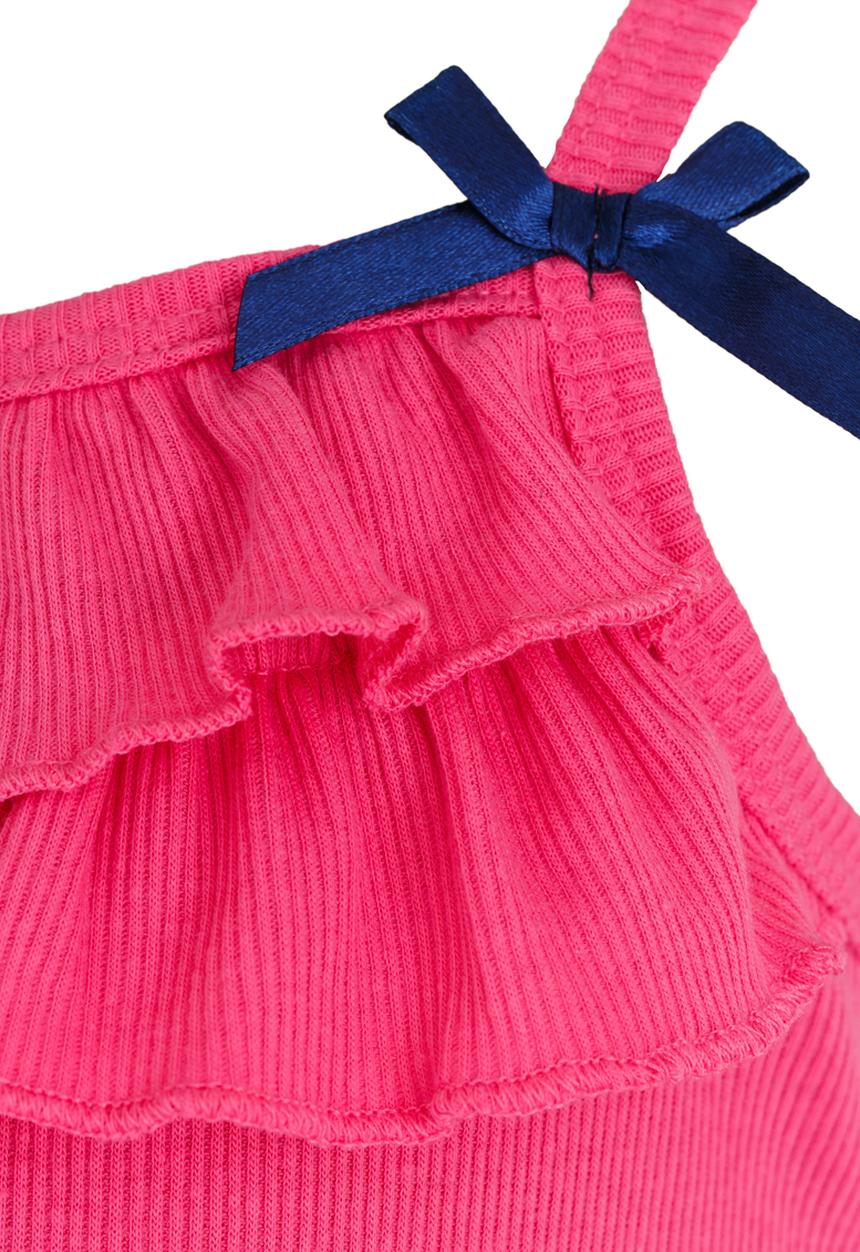 Pop Candy - Ruffle Vest Dark Pink