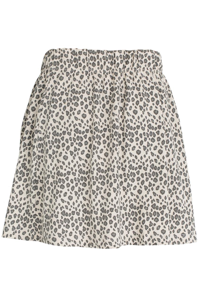 Name It - Girls Printed Skirt Grey