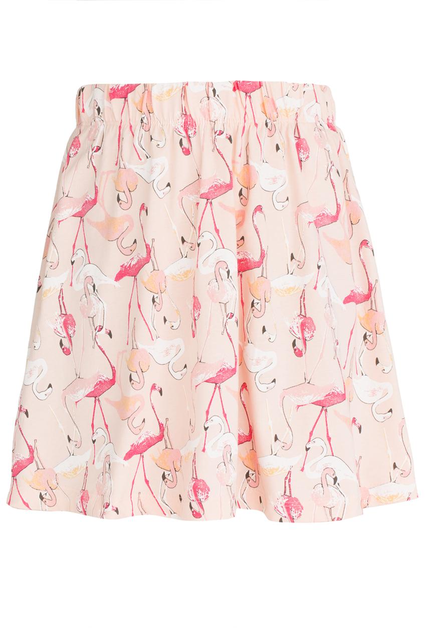 Name It - Girls Printed Skirt Pale Pink