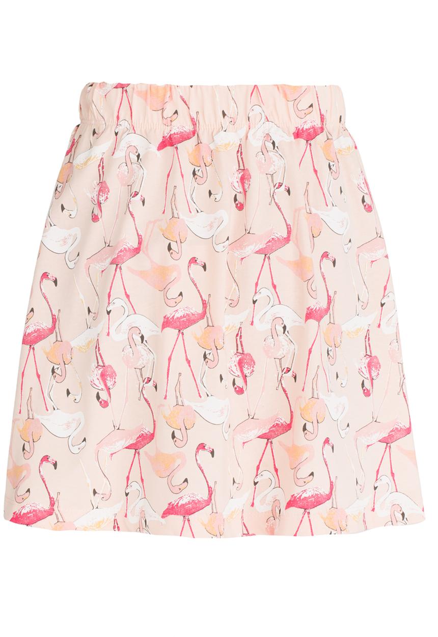 Name It - Girls Printed Skirt Pale Pink