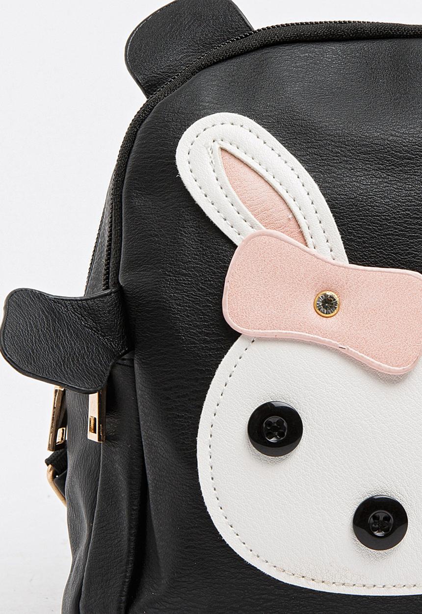 Pop Candy - Bunny  Backpack Black