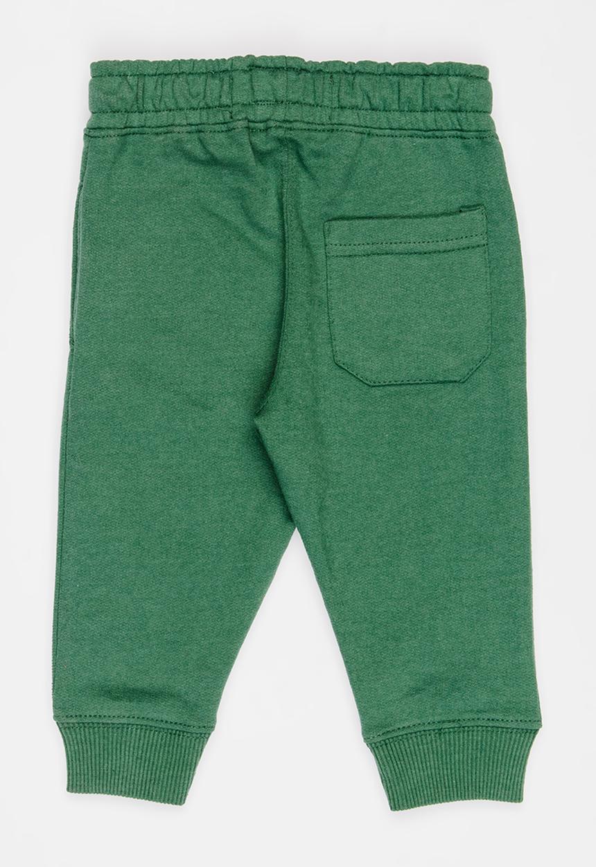MINOTI - Basic Printed Joggers Khaki Green