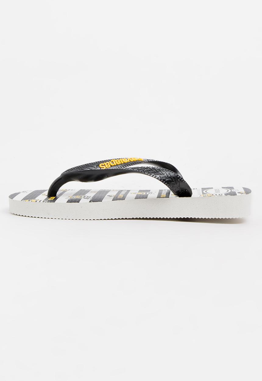 Havaianas - Kids minions  sandals - black and white