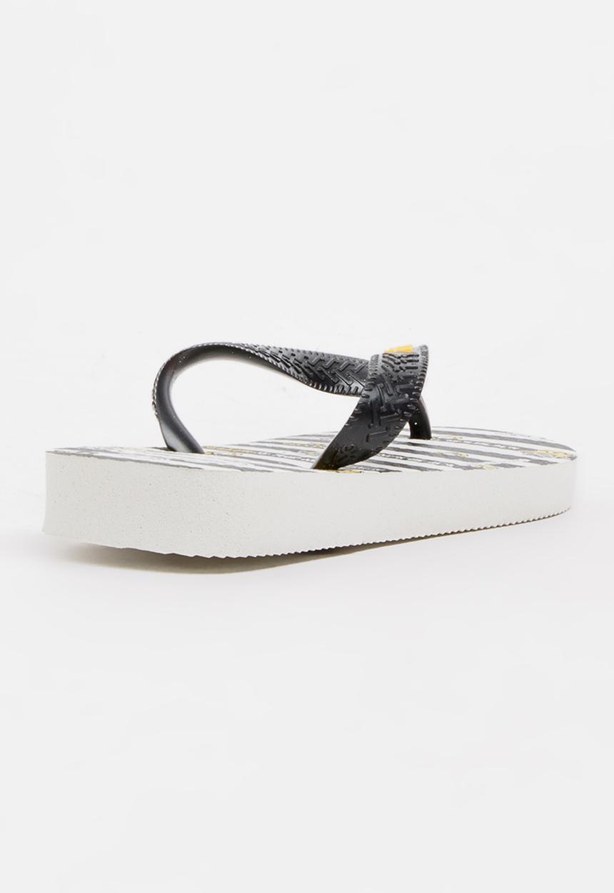 Havaianas - Kids minions  sandals - black and white