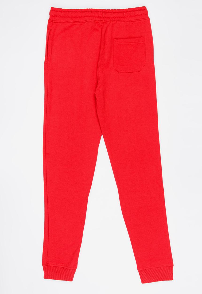 MINOTI - Basic Printed Joggers Red