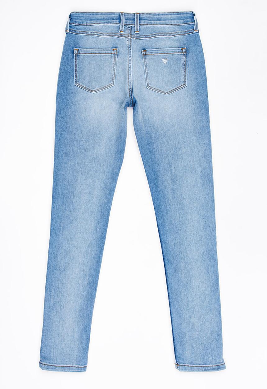 GUESS - Light Wash Skinny Jeans Pale Blue