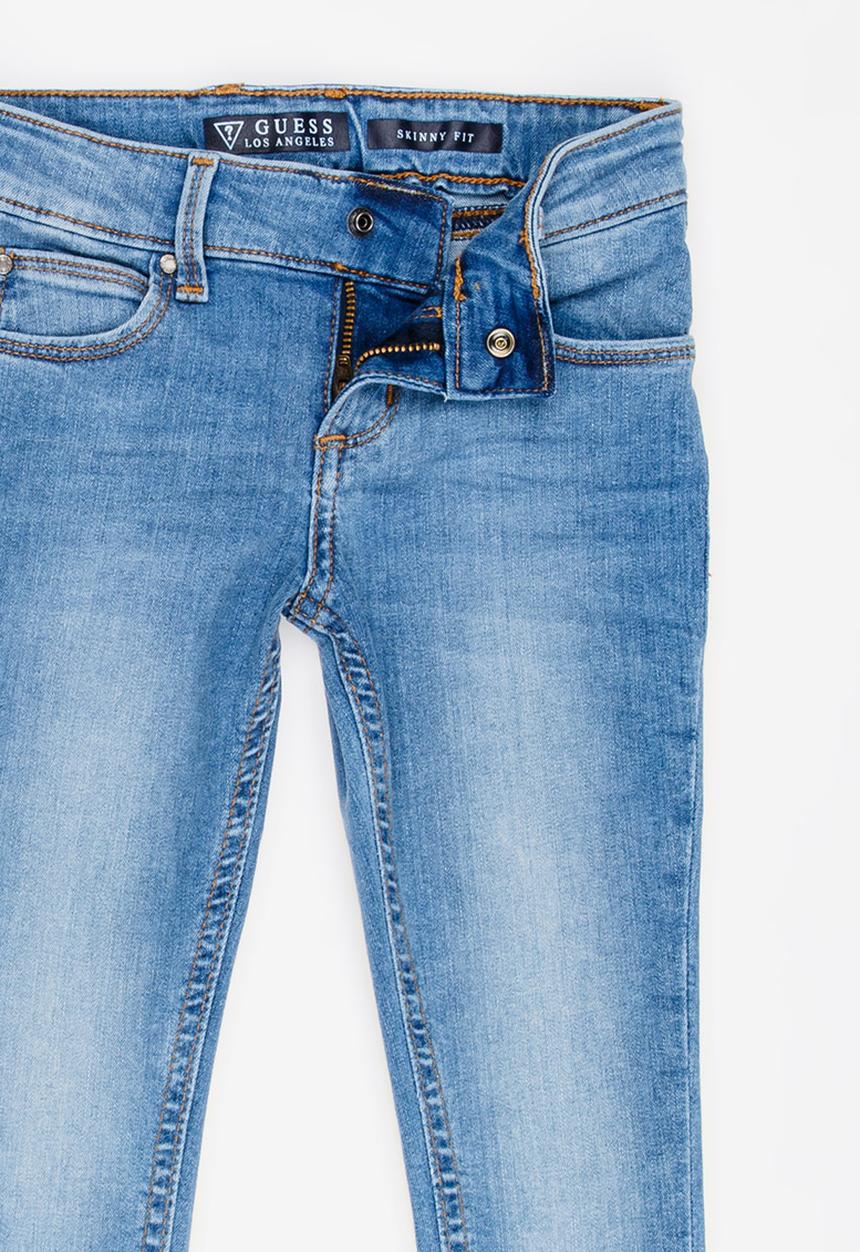 GUESS - Light Wash Skinny Jeans, Pale Blue
