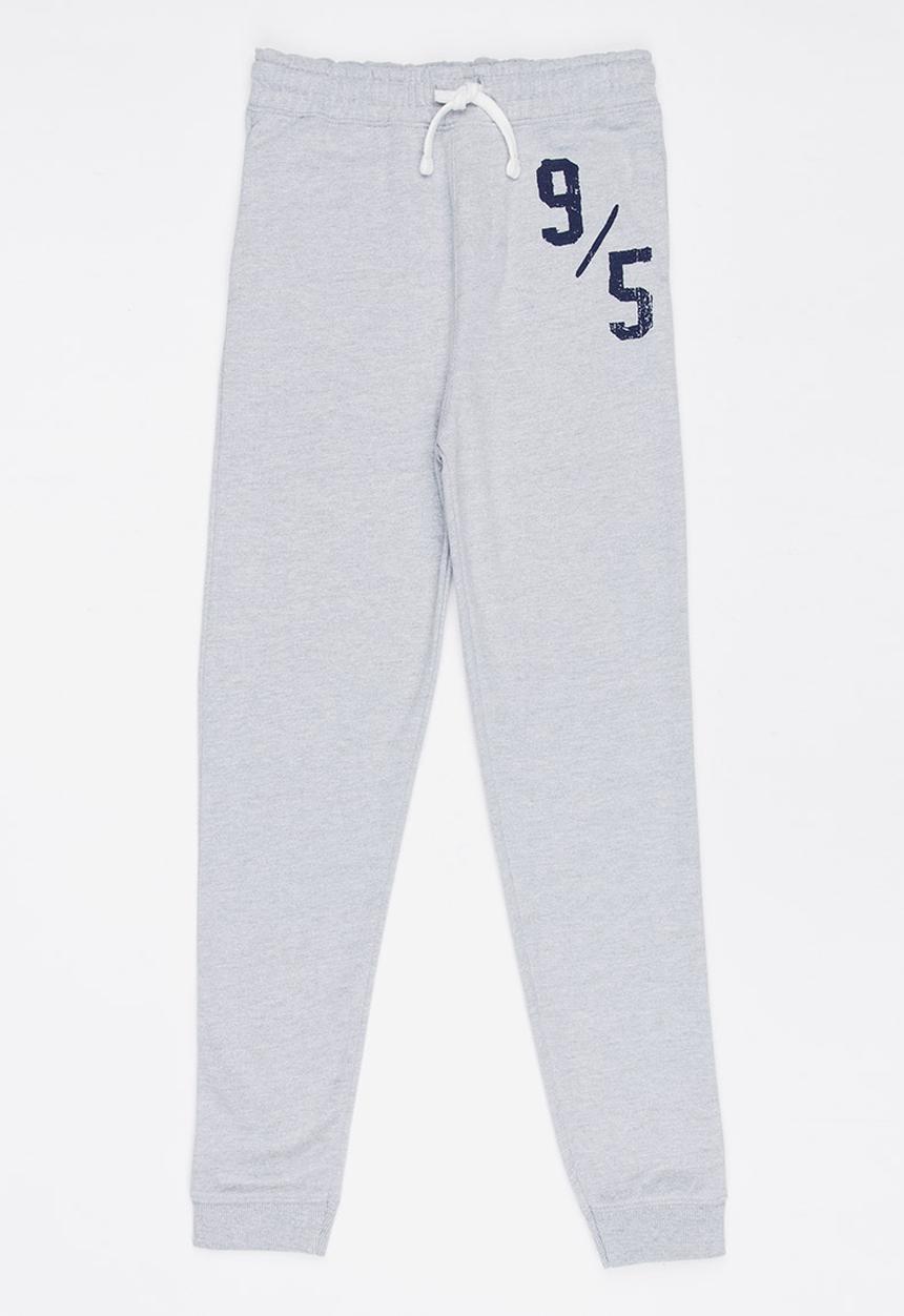 MINOTI - Basic Printed Joggers Grey