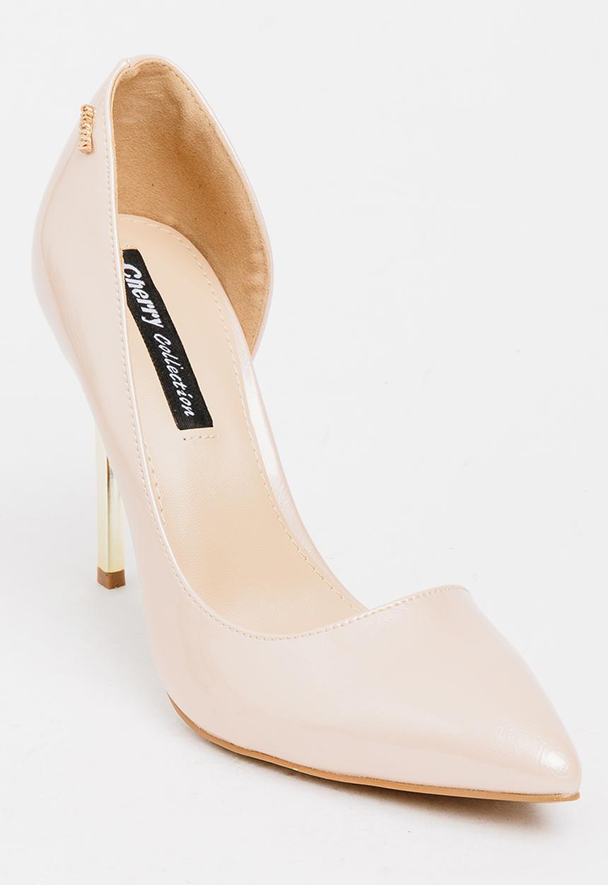 Cherry Collection - Patent Pointy Courts Nude