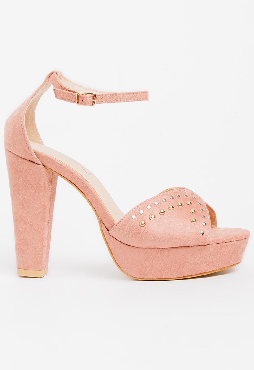 Miss Black - Lana heel - pale pink