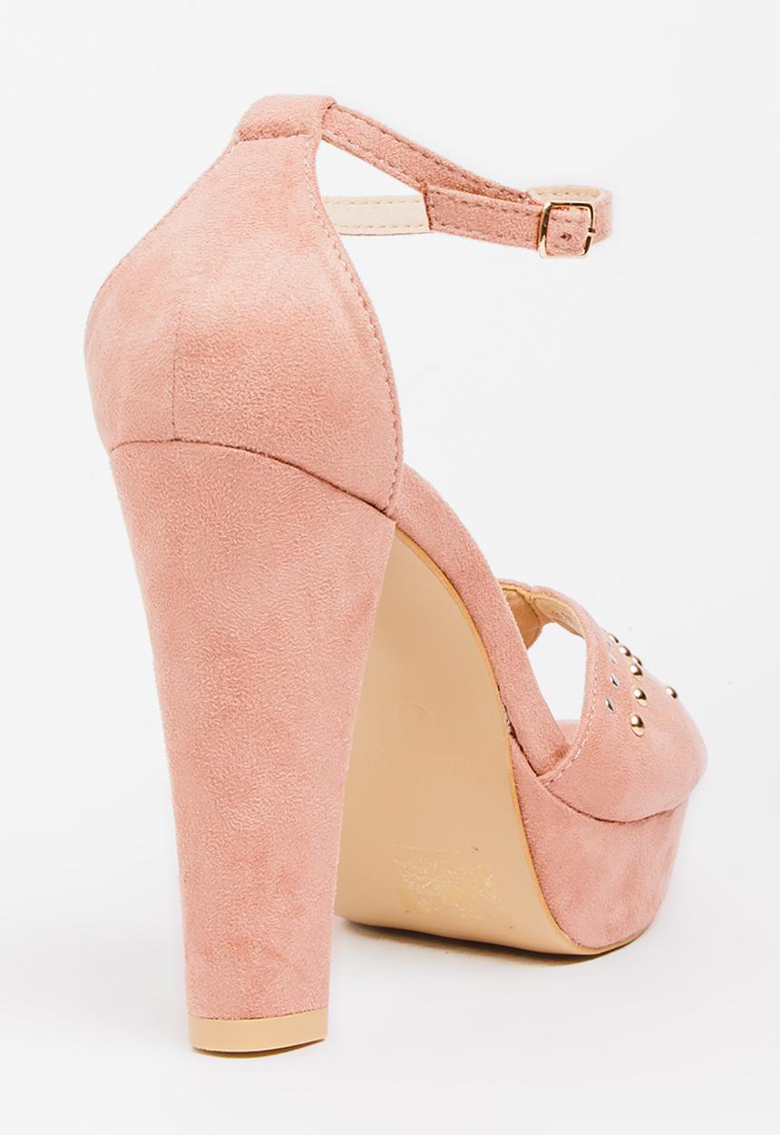 Miss Black - Lana heel - pale pink