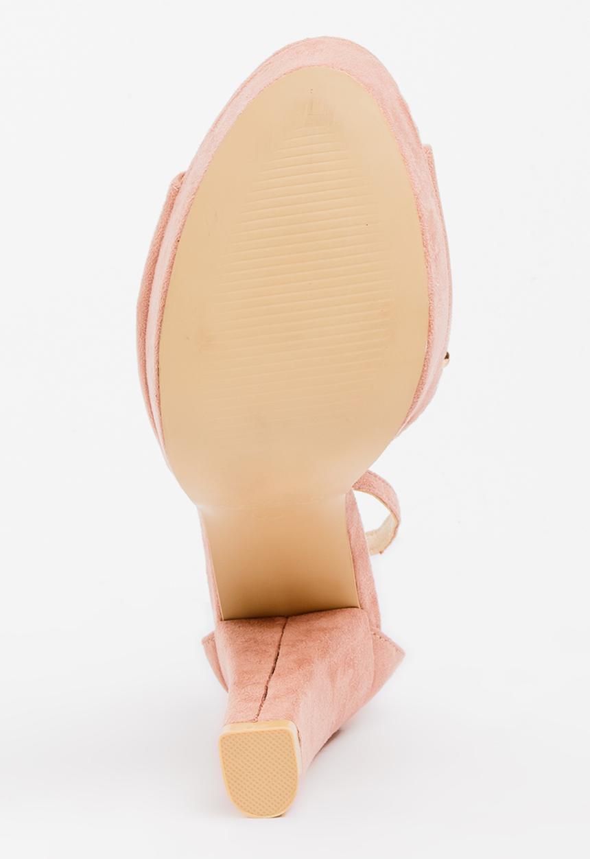 Miss Black - Lana heel - pale pink