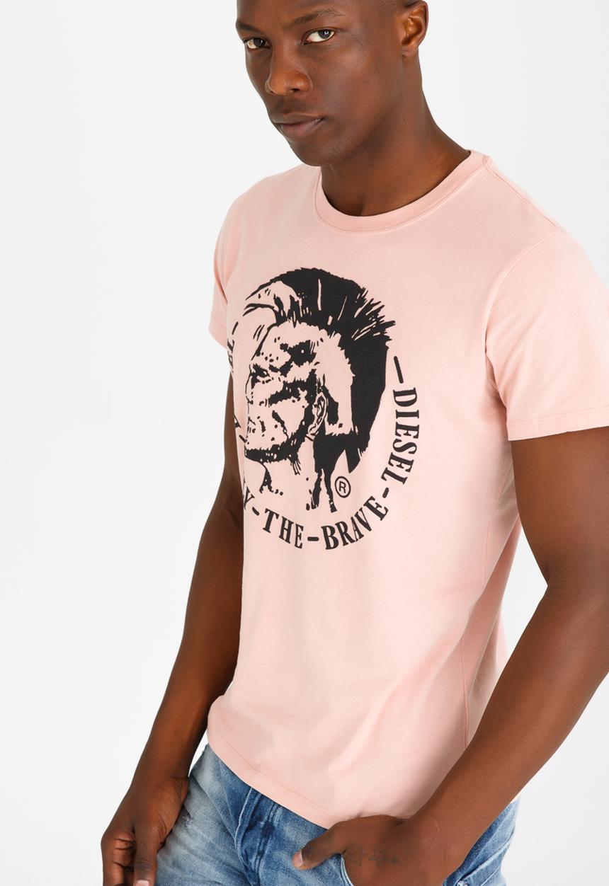 Diesel  - T-Diego - FO T-Shirt Mid Pink