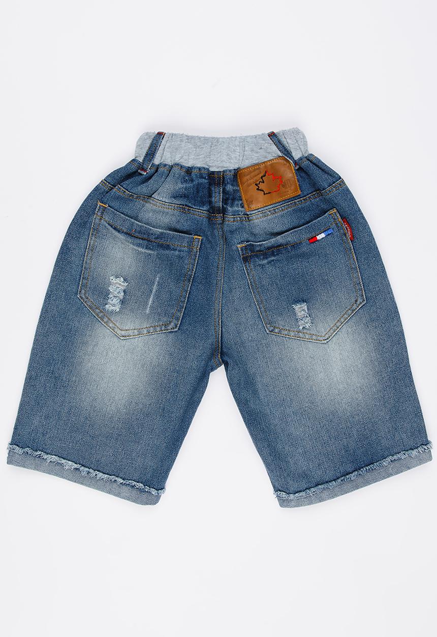 Pop Candy - Boys Denim Short Pale Blue