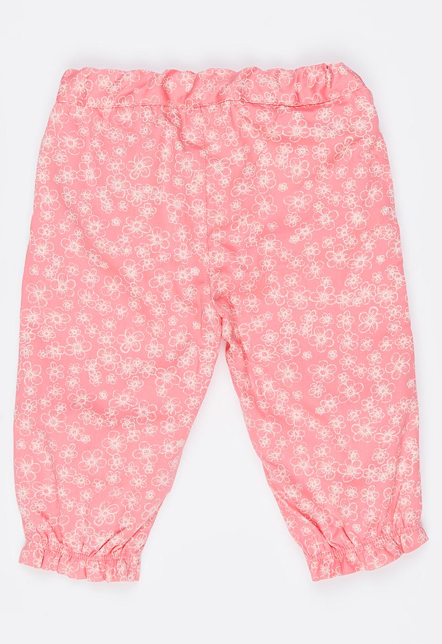 Name It - Girls Printed Pants Pale Pink