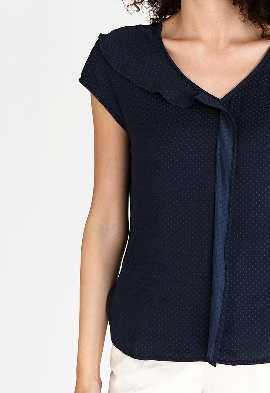 Vero Moda - Abby Cap Sleeve Top Navy