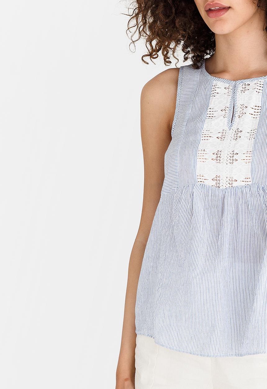 Vero Moda - Abby Sleeveless Top Pale Blue