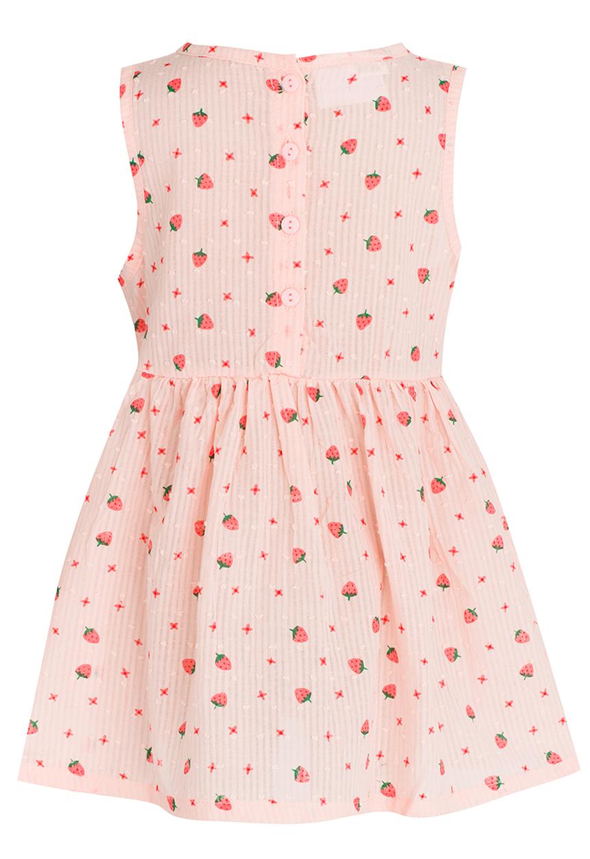 Pop Candy - Printed  Dress Pale Pink