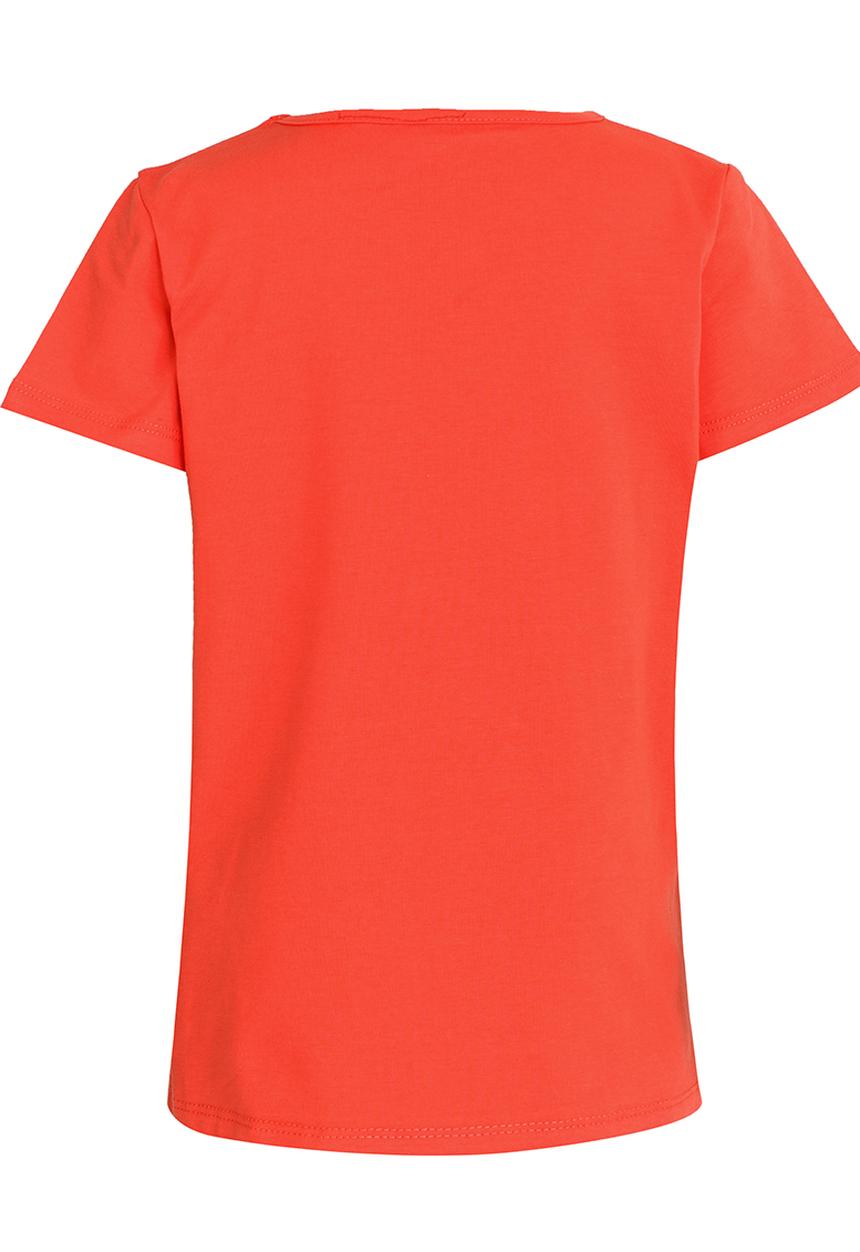 Pop Candy - Girls Printed Tee Coral