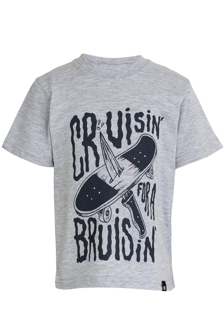 DC - Cruiser Bruiser  Short Sleeve Tods Tee Grey