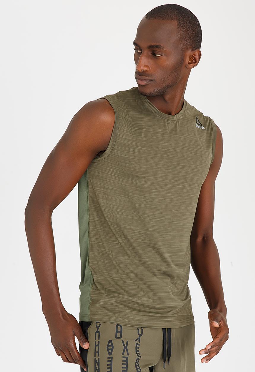 Reebok Classic - Wor Activchill Tee Khaki Green