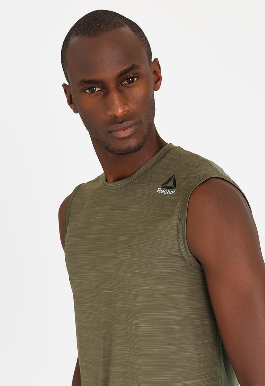 Reebok Classic - Wor Activchill Tee Khaki Green