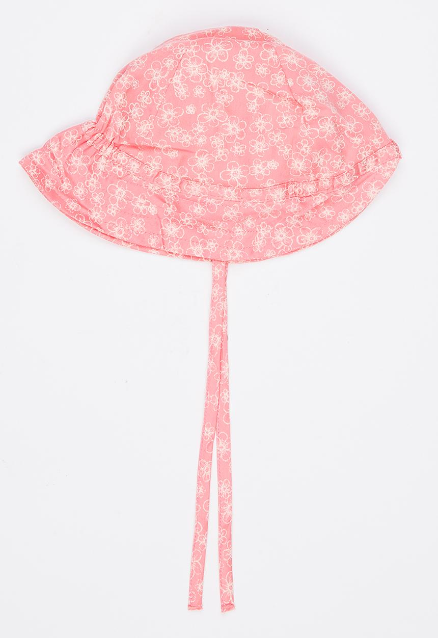 Name It - Girls Printed Hat Mid Pink