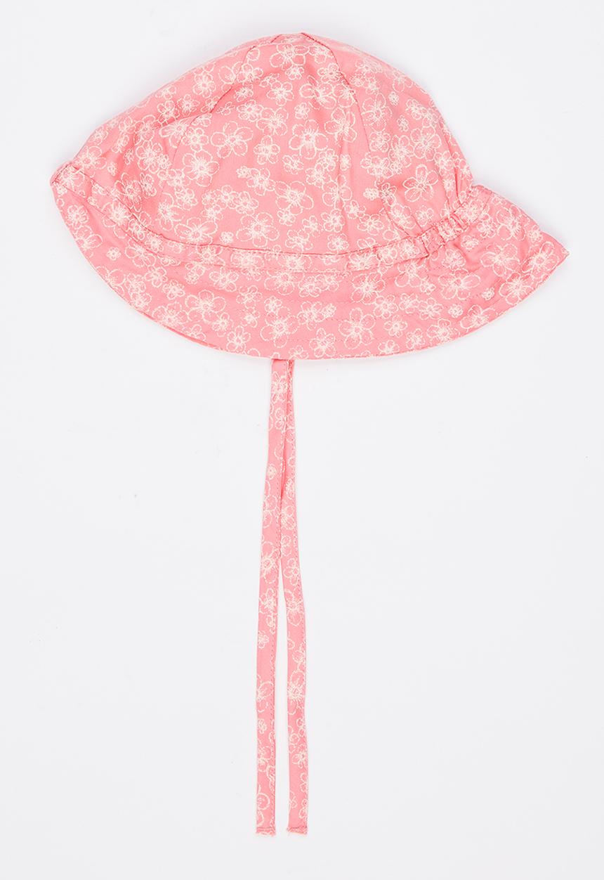 Name It - Girls Printed Hat Mid Pink