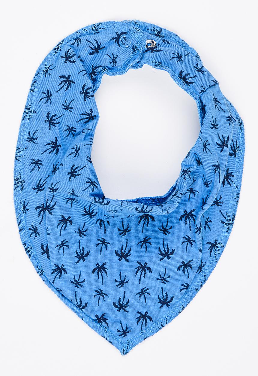 Name It - Girls Printed Bib Blue