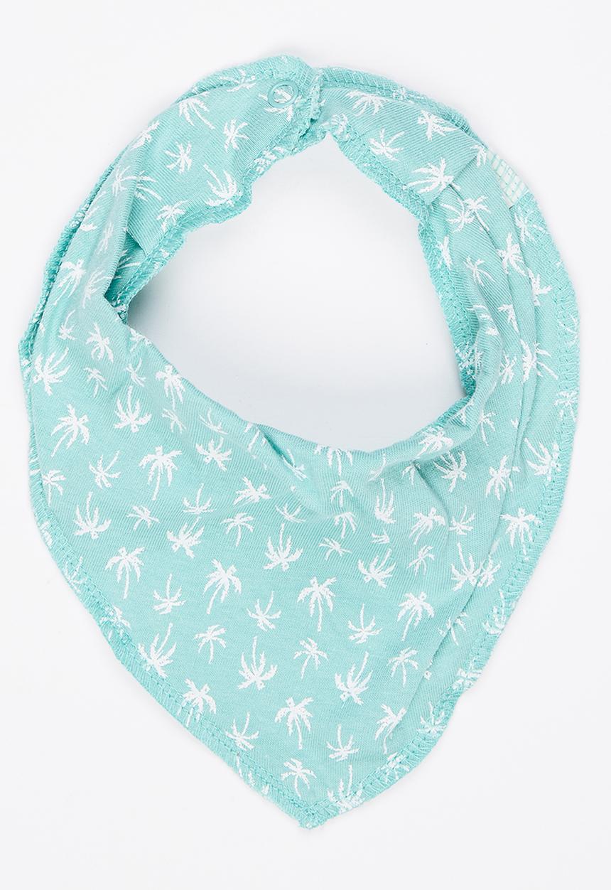Name It - Girls Printed Bib Aqua