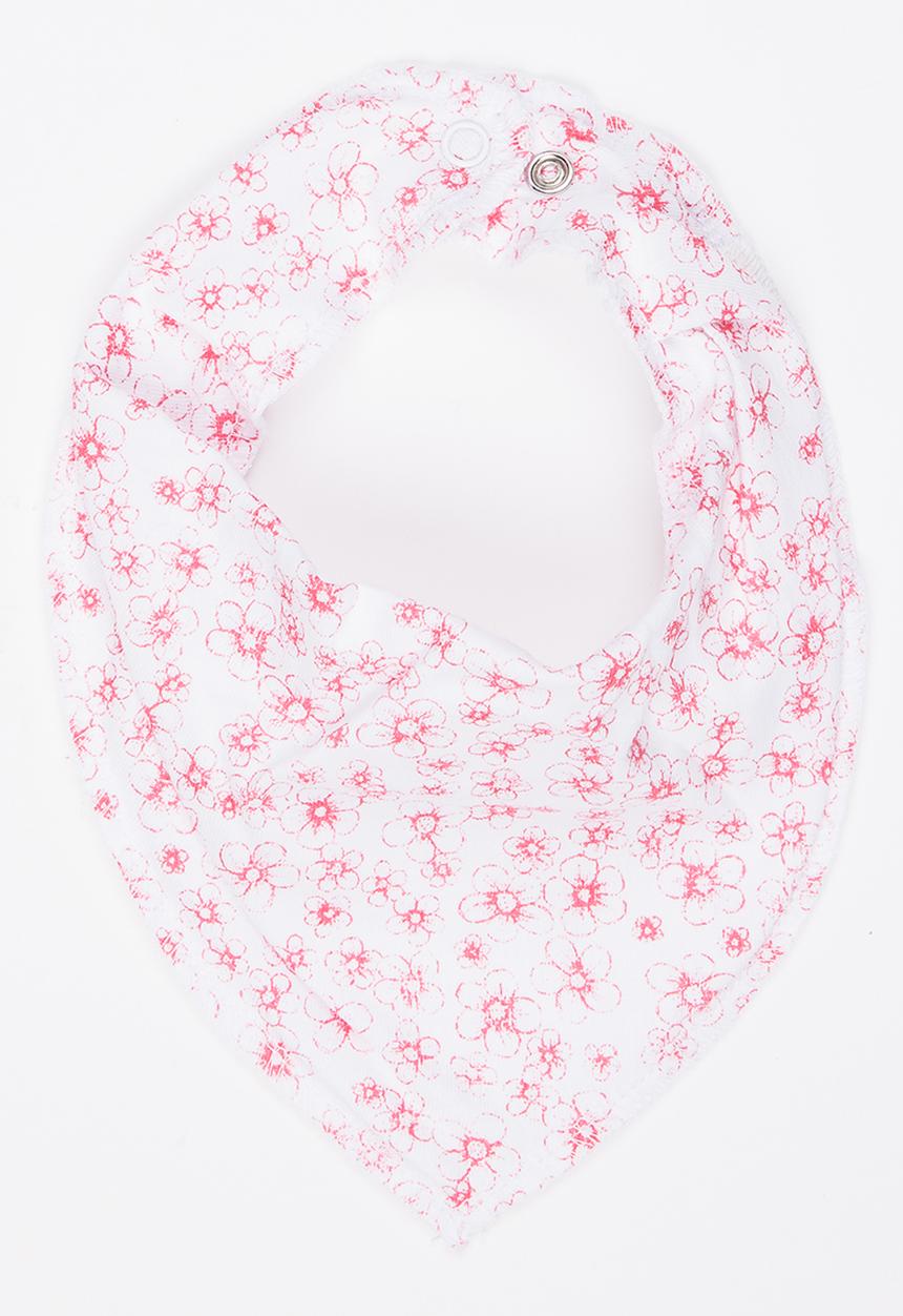 Name It - Girls Printed Bib Mid Pink