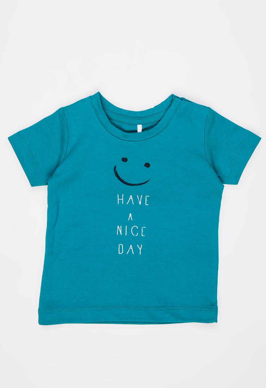 Name It - Printed Tee Blue
