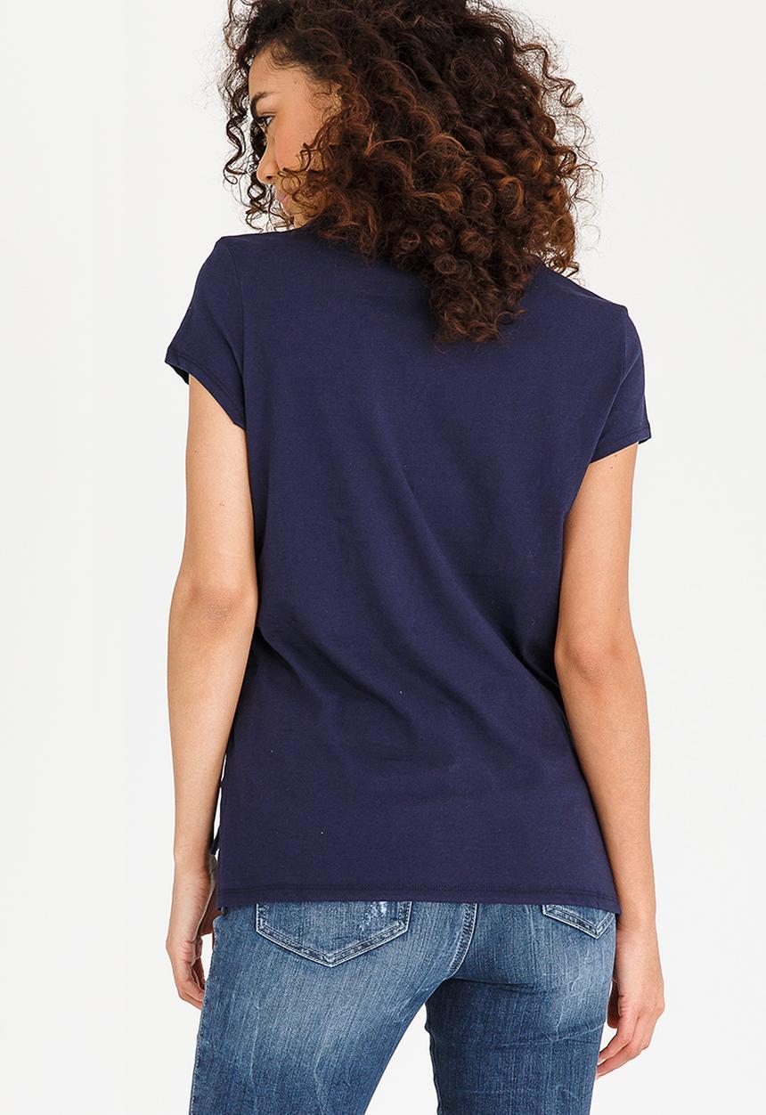 GUESS - Guess Short Sleeve Guess Tee Dark Blue