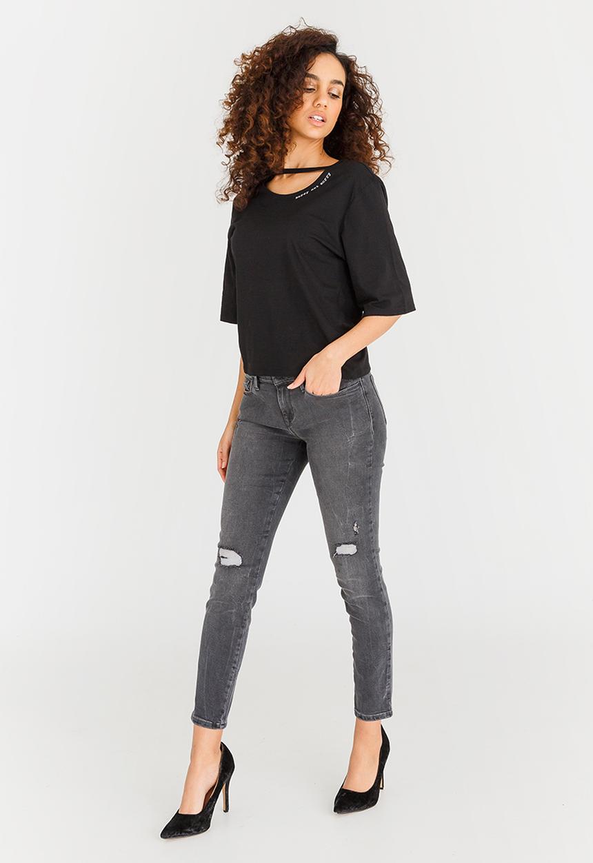 GUESS - Guess Sorry Not Sorry Tee Black