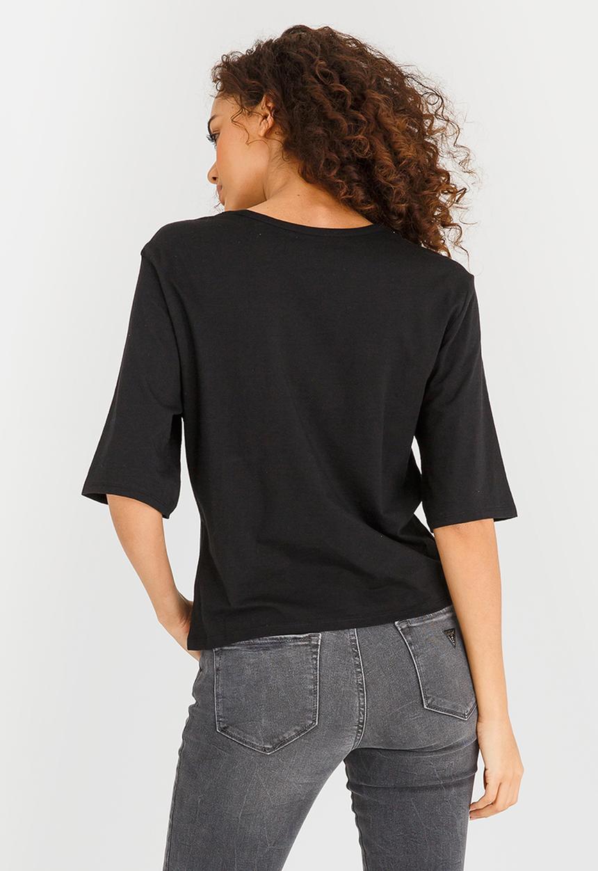 GUESS - Guess Sorry Not Sorry Tee Black