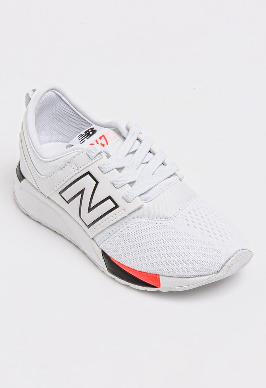 New Balance  - Kids KL247 Sport Pack Sneaker White