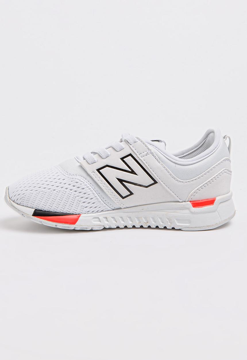 New Balance  - Kids KL247 Sport Pack Sneaker White
