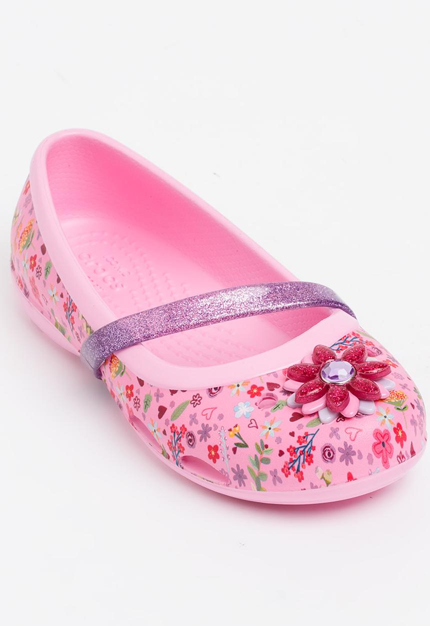 Crocs - Crocs Lina Graphic Pump Mid Pink