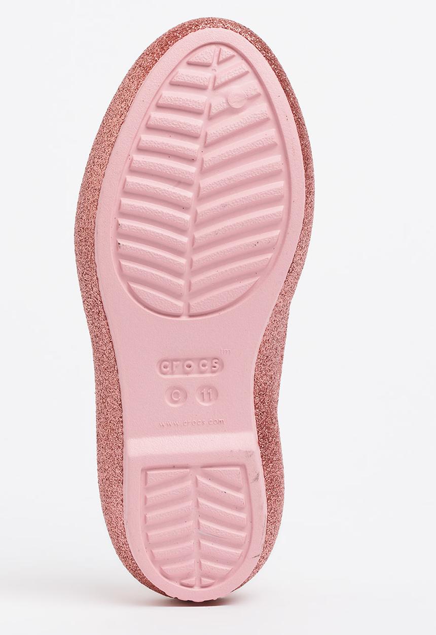 Crocs - Crocs Eve Sparkle Flat K Pale Pink