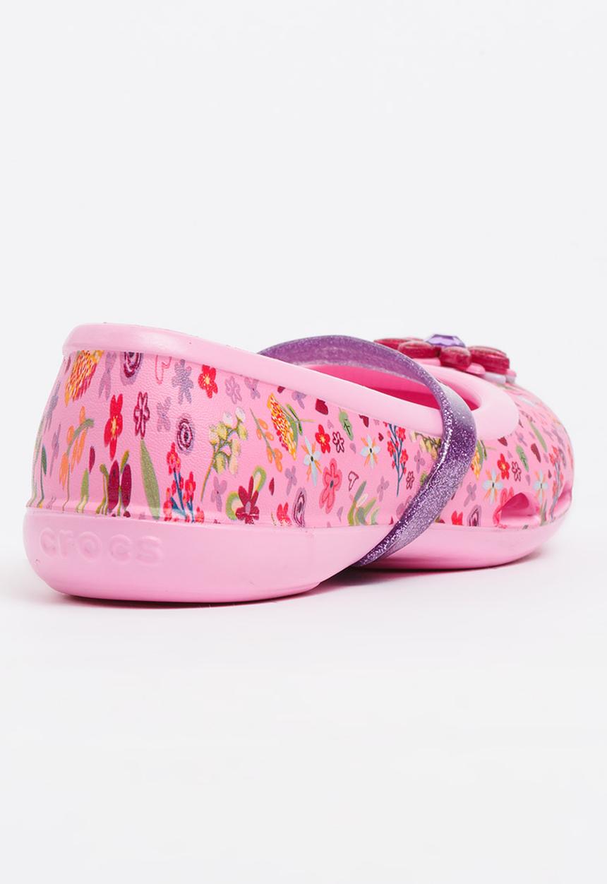 Crocs - Crocs Lina Graphic Pump Mid Pink