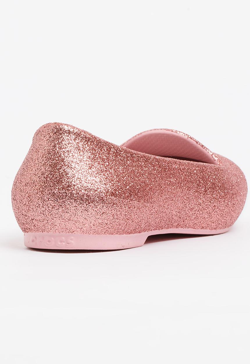 Crocs - Crocs Eve Sparkle Flat K Pale Pink