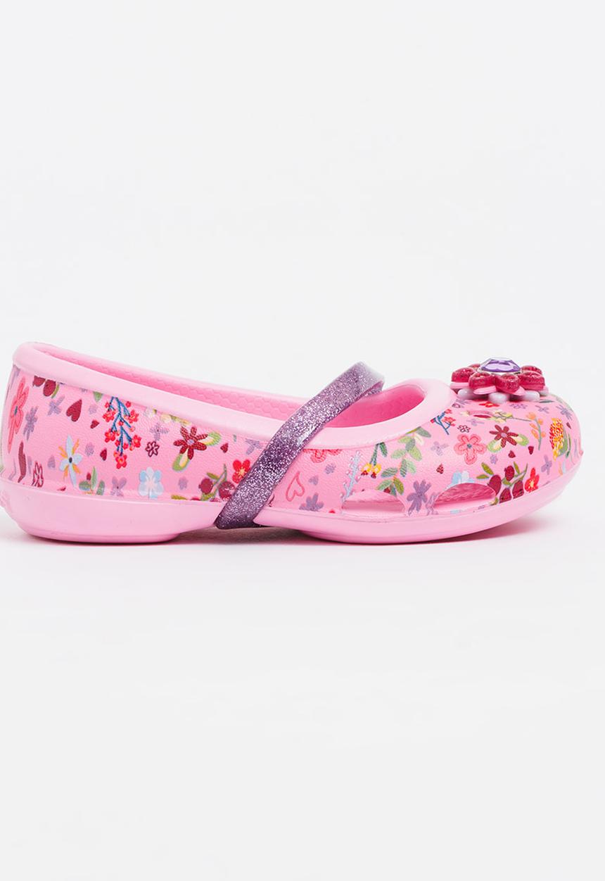 Crocs - Crocs Lina Graphic Pump Mid Pink