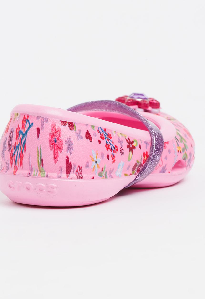 Crocs - Crocs Lina Graphic Pump Mid Pink